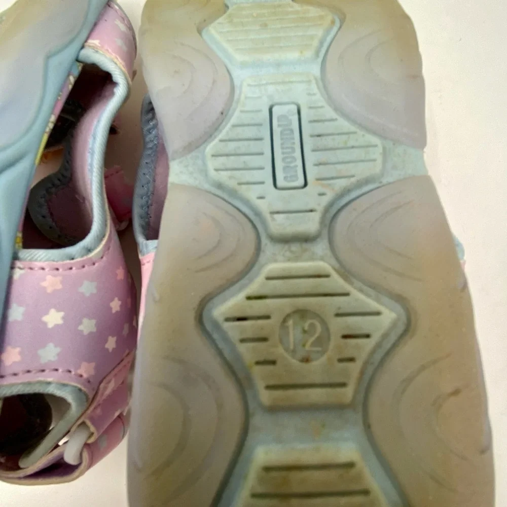 Girls’ Pink Bluey & Bingo Sandals Size 12